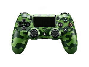 DualShock 4 Wireless Controller for PlayStation 4, Bluetooth Gamepad with Dual Vibration, Touch Pad, 3.5mm Audio Jack, Six-Axis Motion Sensor for PS4/Slim/Pro Console (Camouflage Green) DualShock 4 Wireless Controller for PlayStation 4, Bluetooth Gamepad with Dual Vibration, Touch Pad, 3.5mm Audio Jack, Six-Axis Motion Sensor for PS4/Slim/Pro Console (Camouflage Green)