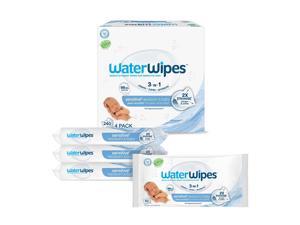 Sensitive+ Newborn & Baby Wipes, 3-In-1 Cleans, Cares, Protects, 99.9% Water, Unscented & Hypoallergenic, 240 Count (4 Packs) Sensitive+ Newborn & Baby Wipes, 3-In-1 Cleans, Cares, Protects, 99.9% Water, Unscented & Hypoallergenic, 240 Count (4 Packs)