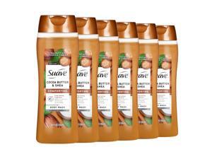 Moisturizing Body Wash, Cocoa Butter and Shea with Vitamin E Extract, No Parabens, No Phtahaltes, 18 Oz Pack of 6 Moisturizing Body Wash, Cocoa Butter and Shea with Vitamin E Extract, No Parabens, No Phtahaltes, 18 Oz Pack of 6