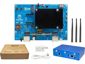 WayPonDEV Banana Pi WiFi 6 OpenWrt One Router Board, Wireless Dual Band Internet Router, MediaTek MT7981B SoC 1GB DDR4 RAM, Integrated 1x 2.5GbE WAN Gigabit LAN RJ45 Port, Support AP, WPA,WPA2,WPA3 WayPonDEV Banana Pi WiFi 6 OpenWrt One Router Board, Wireless Dual Band Internet Router, MediaTek MT7981B SoC 1GB DDR4 RAM, Integrated 1x 2.5GbE WAN Gigabit LAN RJ45 Port, Support AP, WPA,WPA2,WPA3