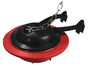 KORKY 2023BP Flapper, For Use with Toto, Rubber, Red