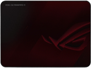 ASUS ROG Scabbard II Gaming Mouse Pad - Protective Nano Coating Surface Repels Water-Oil-Dust, Anti-Fray Flat Stitched Edges, Non-Slip Rubber Base, Optimized Surface for Smooth Glide and Comfort