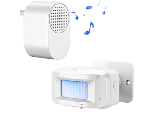 Driveway Alarms Wireless Outside Weatherproof - Motion Sensor Alarms System Motion Detector Plug-in Receiver Loud Chimes Security Alert Monitor System 500FT Long Range Outdoor Alarms Detection Driveway Alarms Wireless Outside Weatherproof - Motion Sensor Alarms System Motion Detector Plug-in Receiver Loud Chimes Security Alert Monitor System 500FT Long Range Outdoor Alarms Detection