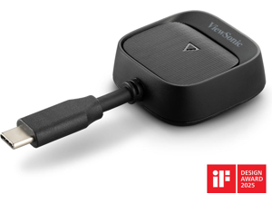 ViewSonic WPD-900 Wireless Screen Casting Kit 1080p Full HD, Miracast, and AirPlay Support, USB-C, HDMI, and USB Inputs for Plug-and-Play Functionality ViewSonic WPD-900 Wireless Screen Casting Kit 1080p Full HD, Miracast, and AirPlay Support, USB-C, HDMI, and USB Inputs for Plug-and-Play Functionality