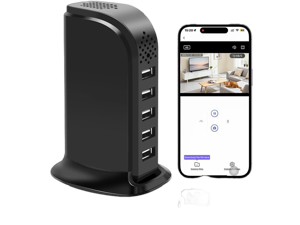 USB Charger WiFi Hidden Spy Security Camera, Wireless Control Nanny Cam Indoor Hidden Security Camera, FHD 1080P Spy Nanny Cam for Home Bedroom with Motion Detection, Loop Recording USB Charger WiFi Hidden Spy Security Camera, Wireless Control Nanny Cam Indoor Hidden Security Camera, FHD 1080P Spy Nanny Cam for Home Bedroom with Motion Detection, Loop Recording