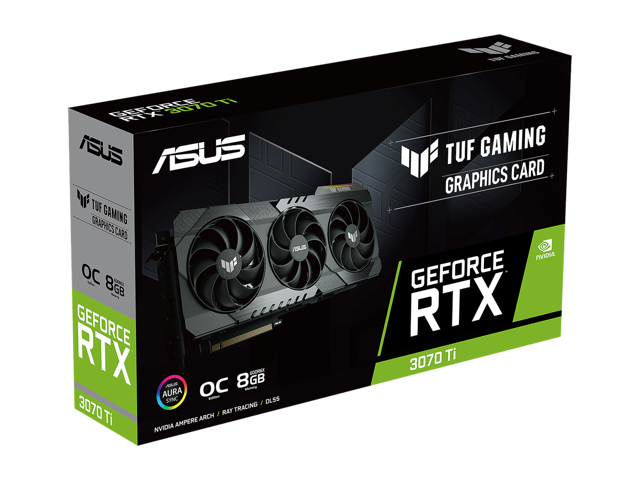 ASUS TUF Gaming GeForce RTX 3070 Ti 8GB GDDR6X PCI Express 4.0 Video Card TUF-RTX3070TI-O8G-GAMING