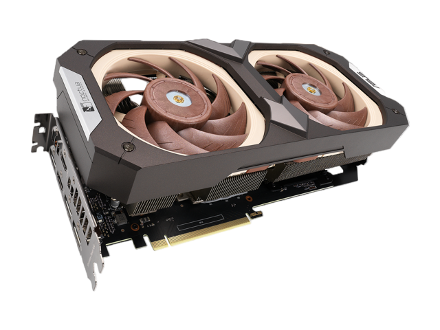 ASUS Noctua OC Edition GeForce RTX 3070 8GB GDDR6 PCI Express 4.0 Video Card RTX3070-O8G-NOCTUA (LHR)