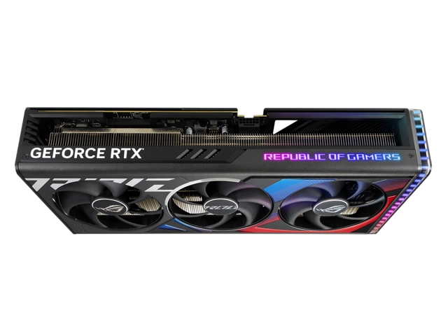 ASUS ROG Strix GeForce RTX 4090 OC Edition Gaming Graphics Card (PCIe 4.0, 24GB GDDR6X, HDMI 2.1a, DisplayPort 1.4a) ROG-STRIX-RTX4090-O24G-GAMING