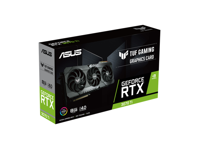 ASUS TUF Gaming NVIDIA GeForce RTX 3070 Ti OC V2 Graphics Card (PCIe 4.0, 8GB GDDR6X, HDMI 2.1, DisplayPort 1.4a, Military-grade Certification, GPU Tweak III) TUF-RTX3070TI-O8G-V2-GAMING