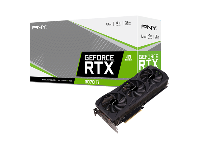 PNY VERTO GeForce RTX 3070 Ti 8GB GDDR6X PCI Express 4.0 x16 ATX Video Card VCG3070T8TFBPB1