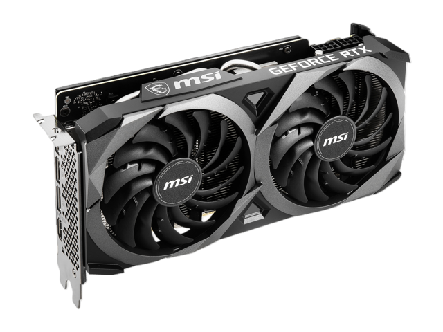 MSI Ventus GeForce RTX 3070 8GB GDDR6 PCI Express 4.0 Video Card RTX 3070 Ventus 2X 8G OC LHR