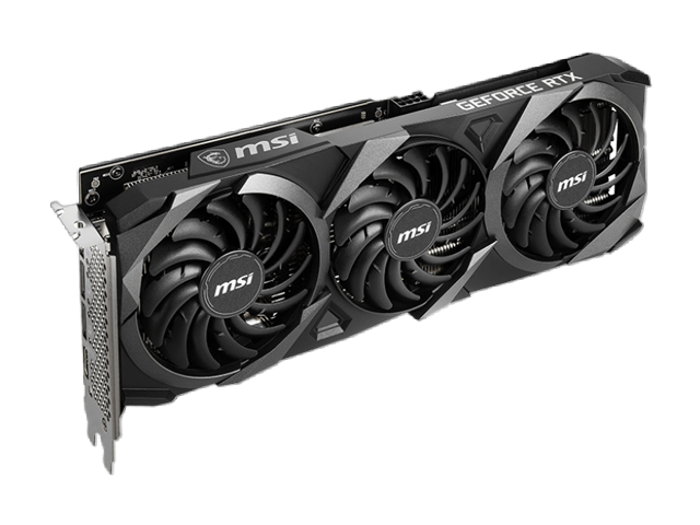 MSI Ventus GeForce RTX 3060 Ti 8GB GDDR6 PCI Express 4.0 Video Card RTX 3060 Ti VENTUS 3X 8G OC LHR