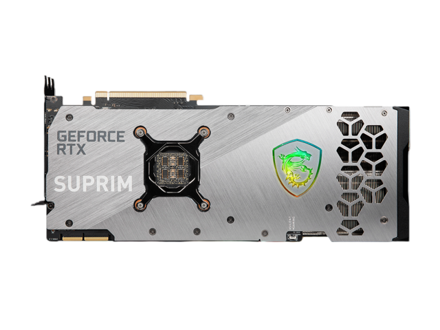 MSI Suprim GeForce RTX 3090 Ti 24GB GDDR6X PCI Express 4.0 SLI Support ATX Video Card RTX 3090 TI SUPRIM X 24G