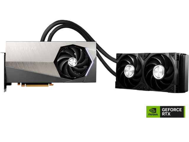 MSI Suprim GeForce RTX 4090 24GB GDDR6X PCI Express 4.0 Video Card RTX 4090 SUPRIM LIQUID X 24G