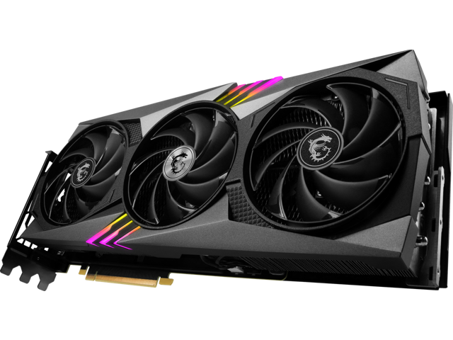 MSI Gaming GeForce RTX 4070 Ti 12GB GDDR6X PCI Express 4.0 Video Card RTX 4070 Ti GAMING X TRIO 12G