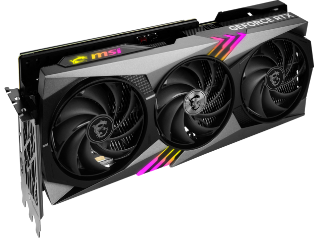 MSI Gaming GeForce RTX 4070 Ti 12GB GDDR6X PCI Express 4.0 Video Card RTX 4070 Ti GAMING X TRIO 12G