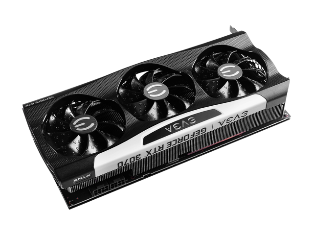 EVGA GeForce RTX 3070 FTW3 ULTRA GAMING Video Card, 08G-P5-3767-KL, 8GB GDDR6, iCX3 Technology, ARGB LED, Metal Backplate, LHR