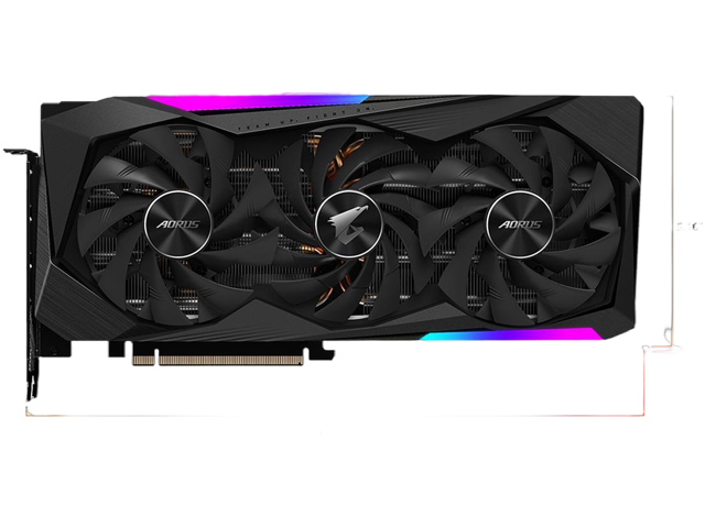 GIGABYTE AORUS GeForce RTX 3070 MASTER 8GB GDDR6 PCI Express 4.0