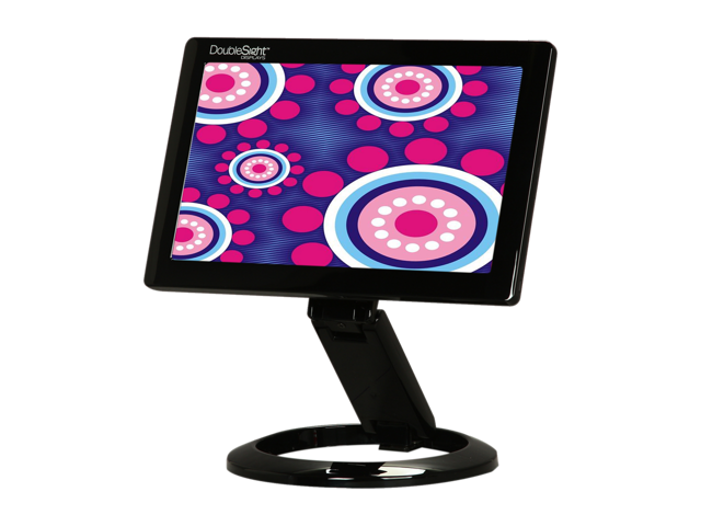 DoubleSight Smart USB Touch Screen LCD Monitor, 10 Screen, Portable No  Video Card Required PC/MAC