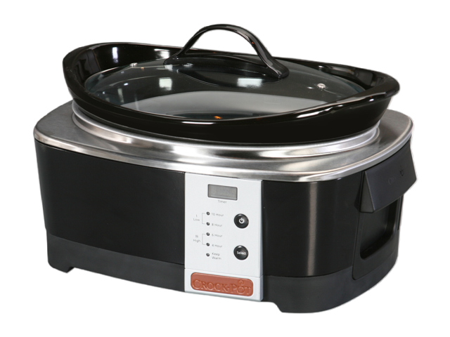 Crock-Pot SCCPCCP350-SS 3.5Qt Programmable Casserole Slow Cooker