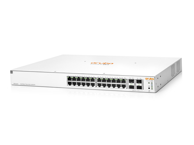 HPE Networking Instant On 1930 24-port PoE Switch, 4 SFP+ ports 370W | JL684B#ABA