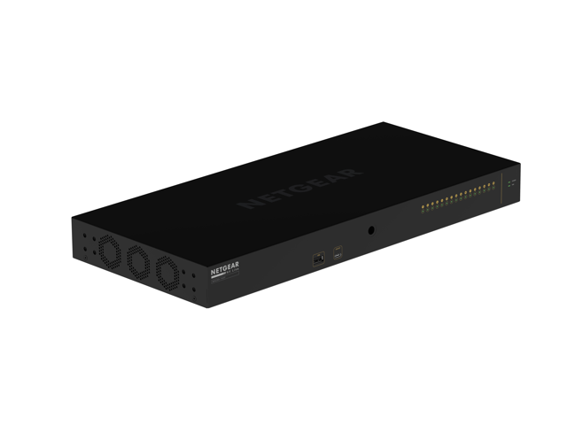 Netgear AV Line XSM4216F Fully Managed M4250 16 x 1G/10G Fiber SFP+ Switch, XSM4216F-100NAS