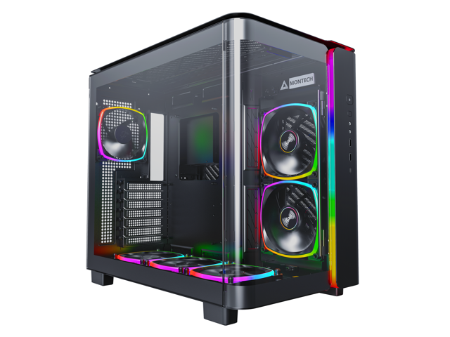 MONTECH KING 95 PRO Dual-Chamber ATX Mid-Tower PC Gaming Case