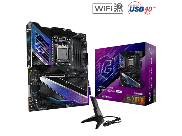 ASRock X870E NOVA WIFI ATX Motherboard