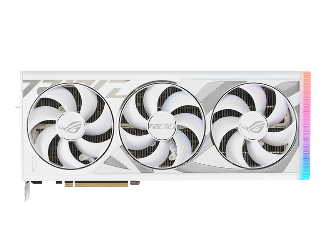 ASUS ROG Strix GeForce RTX 4080 SUPER White Edition Gaming Graphics Card (PCIe 4.0, 16GB GDDR6X, DLSS 3, HDMI 2.1a, DisplayPort 1.4a, Vapor Chamber, Aura Sync) ROG-STRIX-RTX4080S-16G-WHITE