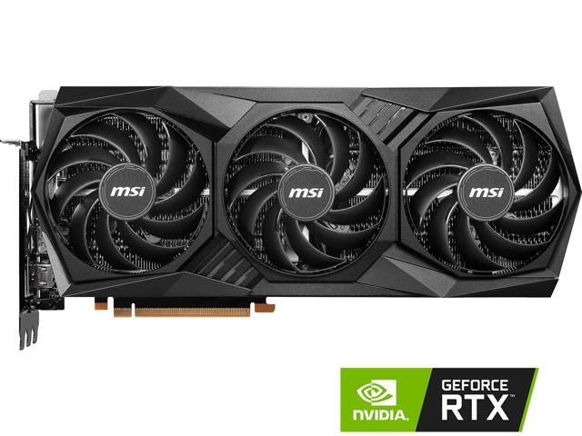 MSI GeForce RTX 3090 Ti Graphics Card RTX 3090 TI BLACK TRIO 24G