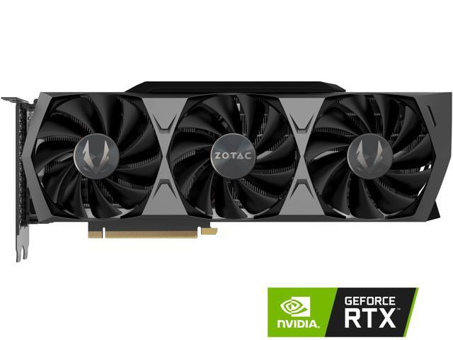 ZOTAC GAMING GeForce RTX 3090 Trinity OC 24GB GDDR6X 384-bit 19.5 Gbps PCIE 4.0 Gaming Graphics Card, IceStorm 2.0 Advanced Cooling, SPECTRA 2.0 RGB Lighting, ZT-A30900J-10P