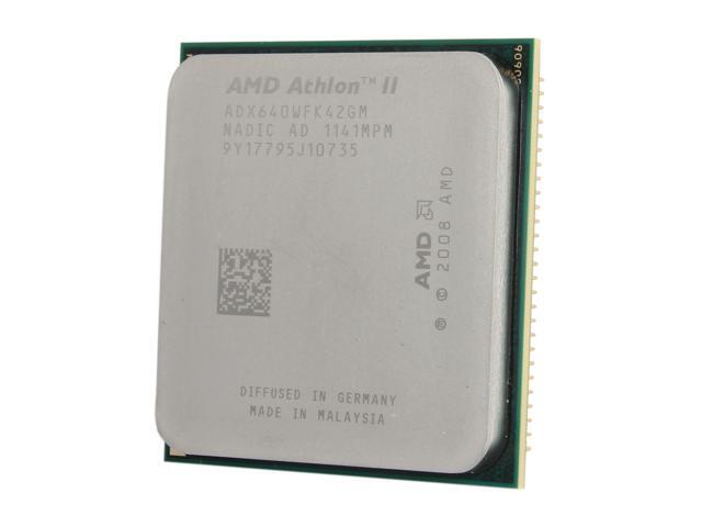 AMD Athlon II X4 640 - Athlon II X4 Propus Quad-Core 3.0 GHz Socket AM3 95W Desktop Processor - ADX640WFK42GM