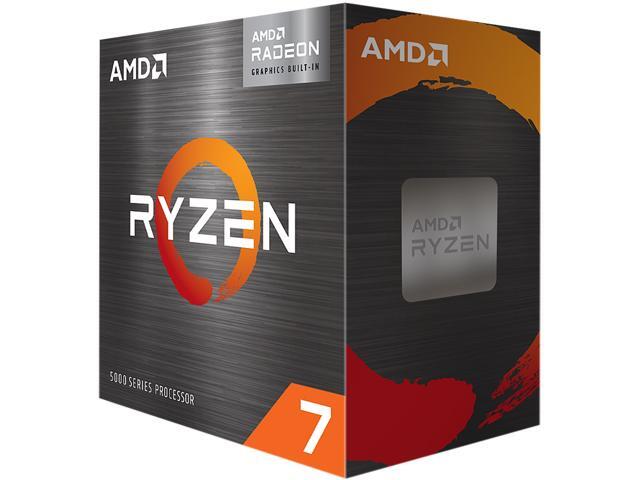 AMD Ryzen 7 5700G - Ryzen 7 5000 G-Series Cezanne (Zen 3) 8-Core 3.8 GHz Socket AM4 65W AMD Radeon Graphics Desktop CPU Processor - 100-100000263BOX