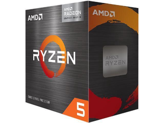 AMD Ryzen 5 5500GT - Ryzen 5 5000 Series 6-Core 3.6 GHz Socket AM4 65W AMD Radeon Graphics Desktop CPU Processor - 100-100001489BOX