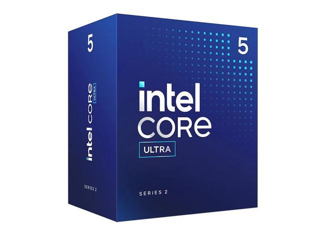 Intel Core Ultra 5 235 - Core Ultra 5 (Series 2) Arrow Lake 14-Core (6P+8E) 2.9 GHz (E-core base) / 3.4 GHz (P-core base) LGA 1851 65W Intel Graphics Desktop CPU Processor - BX80768235