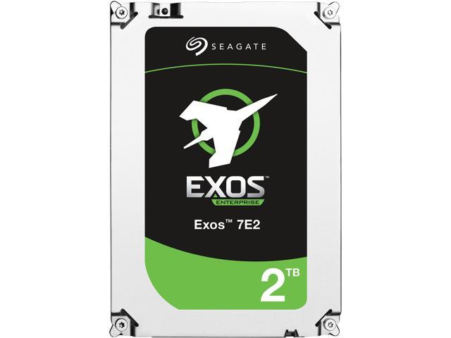 Seagate Exos Enterprise Capacity 3.5'' HDD 2TB 7200 RPM 512n SATA 6Gb/s 128MB Cache Internal Hard Drive ST2000NM0008