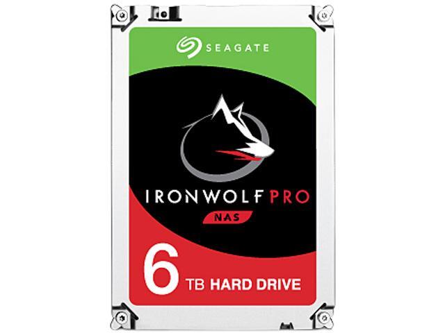 Seagate IronWolf Pro 6TB 3.5" SATA 7200rpm Internal Hard Drive ST6000NE0023
