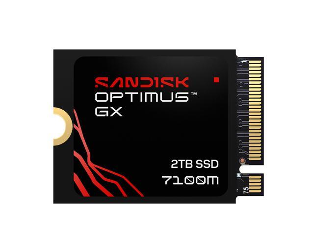 SANDISK Optimus™ GX 7100M PCIe® 4.0 x4 M.2 2230 NVMe™ 2TB SSD 3D NAND TLC Internal Solid State Drive (SSD) SDSP71200TAT-000E0