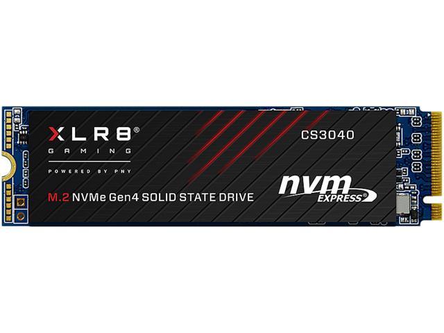 PNY XLR8 CS3040 2TB M.2 NVMe Gen4 x4 Internal Solid State Drive (SSD) - M280CS3040-2TB-RB