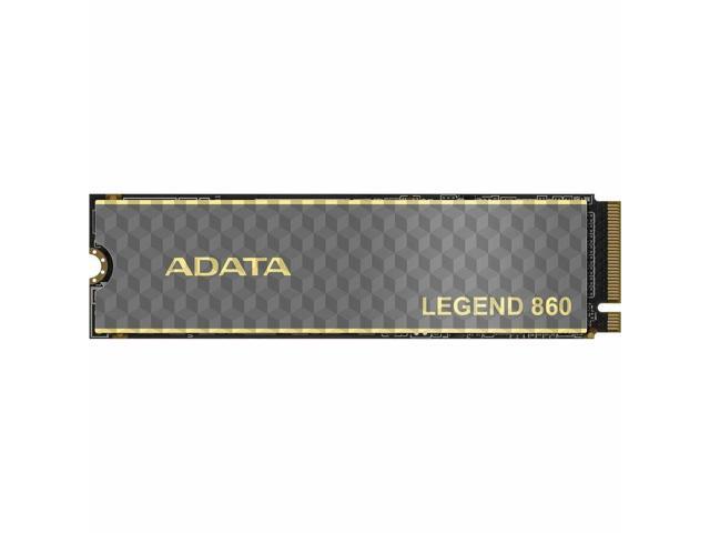 AData Legend 860 PCIe 500GB  Gen4 x4 M.2 2280 SSD Internal Solid State Drive Model SLEG-860-500GCS 6,000 MB/s