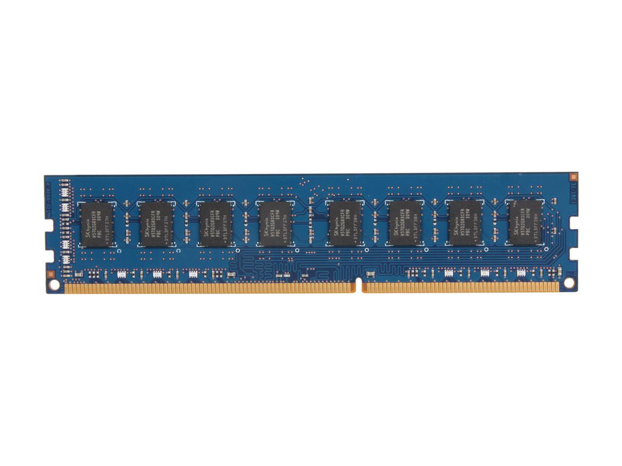 SK Hynix 4GB PC3-12800U 1600 MHz DDR3 SDRAM Desktop Memory HMT351U6CFR8C-PB RAM