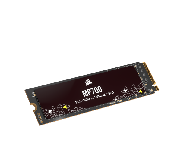 Corsair MP700 Gen5 NVME SSD M.2 2280 1TB PCI-Express 5.0 x4 3D TLC Internal Solid State Drive (SSD) CSSD-F1000GBMP700R2