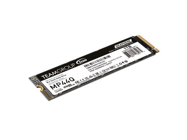 TEAMGROUP MP44Q 1TB PCIe Gen4 x4 M.2 2280 SSD Laptop & Desktop & NUC & NAS compatible, Speed up to 7400MB/s (TM8FFD001T0C101)