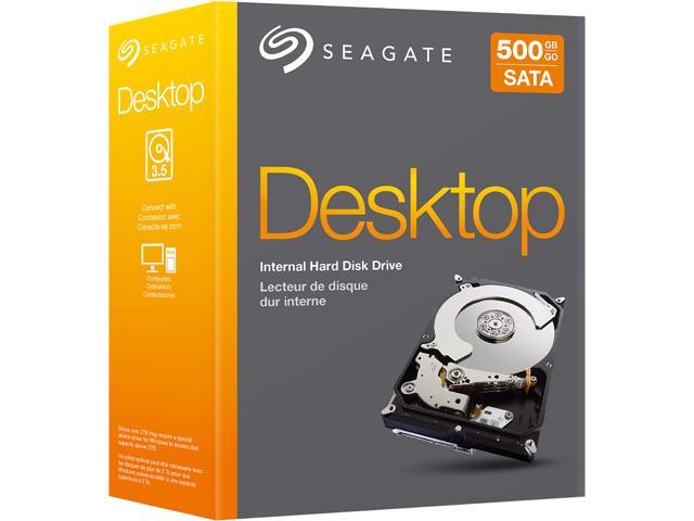 Seagate BarraCuda 7200.9 ST3500641AS-RK 500GB 7200 RPM 16MB Cache SATA 6.0Gb/s 3.5" Internal Hard Drive Retail Kit