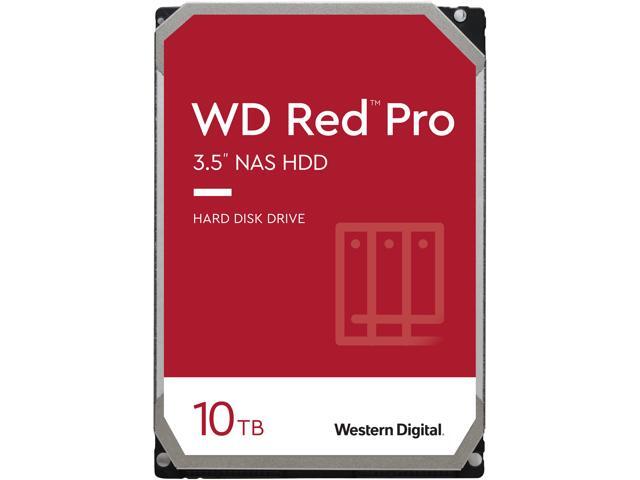 WD Red Pro WD101KFBX 10TB 7200 RPM 256MB Cache SATA 6.0Gb/s 3.5" Hard Drive Bare Drive