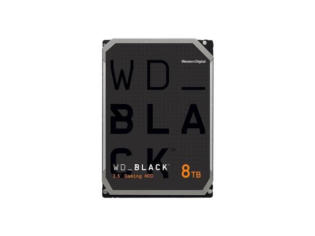 WD Black 8TB 7200 RPM 256MB Cache SATA 6.0Gb/s 3.5" Hard Drives - WD8002FZBX