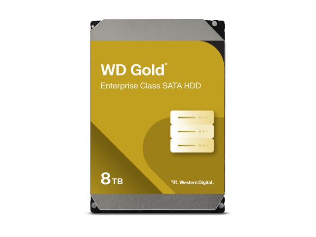 WD Gold 8TB Enterprise Class Hard Disk Drive - 7200 RPM SATA 6.0Gb/s 256MB Cache  3.5" Hard Drives - WD8005FRYZ