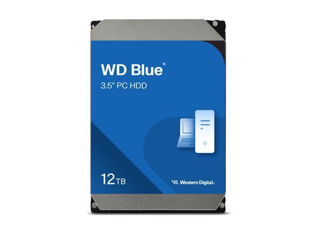 WD Blue WD120EAGZ 12TB 7200 RPM 512MB Cache SATA 6.0Gb/s 3.5" Internal Hard Drive