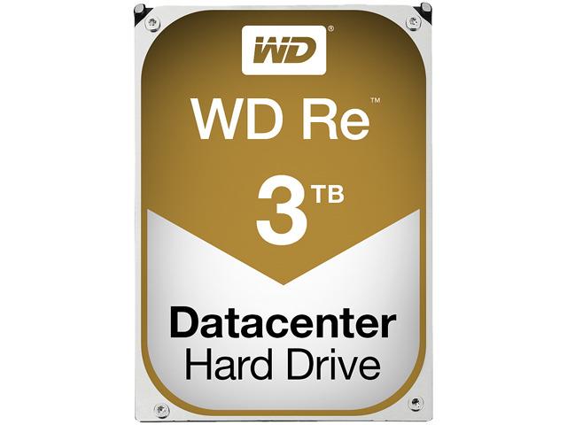 WD Re 3TB Datacenter Capacity Hard Disk Drive - 7200 RPM Class SATA 6Gb/s 64MB Cache 3.5 inch WD3000FYYZ