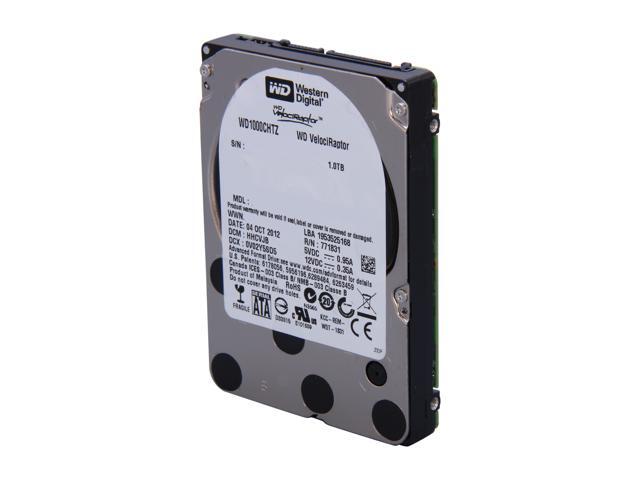 Western Digital WD VelociRaptor WD1000CHTZ 1TB 10000 RPM 64MB Cache SATA 6.0Gb/s 2.5" Enterprise Hard Drive Bare Drive